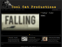 Tablet Screenshot of coolcatproductions.com